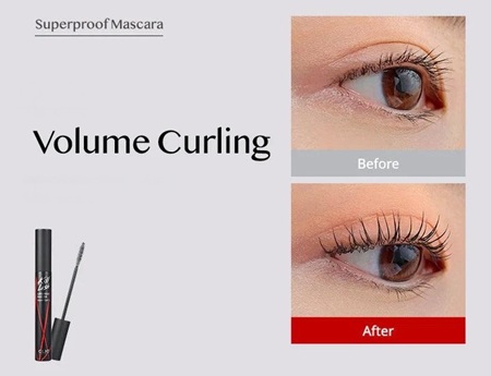 CLIO-Kill-Lash-Superproof-Mascara-Volume-Curling-Anwendung