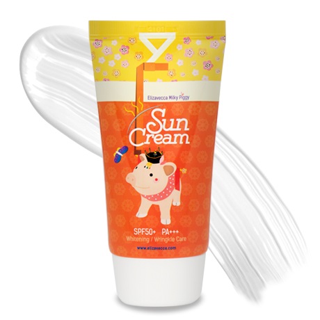ELIZAVECCA-Milky-Piggy-Sun-Cream-SPF-50-PA-Textur