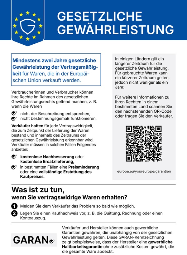 Gew-hrleistungslabel
