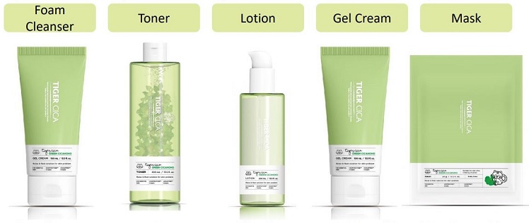 IT-S-SKIN-Tiger-Cica-Green-Chill-Down-Line-Reihenfolge-der-Anwendung