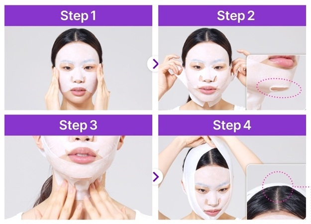 NUMBUZIN-No-9-NAD-BIO-Full-Face-Mask-Anwendung