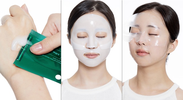 VT-Cosmetics-Pro-Cica-Reedle-Shot-100-2Step-Hydrogel-Mask-Anwendung